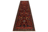 3x12 Rust and Navy Anatolian Traditional Rug