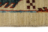 4x6 Ivory and Multicolor Anatolian Traditional Rug