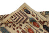 4x6 Ivory and Multicolor Anatolian Traditional Rug