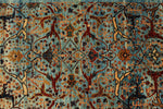 3x22 Light Blue and Multicolor Anatolian Traditional Runner