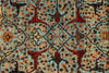 3x22 Light Blue and Multicolor Anatolian Traditional Runner