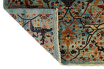 3x22 Light Blue and Multicolor Anatolian Traditional Runner