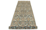 3x11 Blue and Multicolor Anatolian Traditional Runner