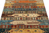 4x6 Multicolor Traditional Rug