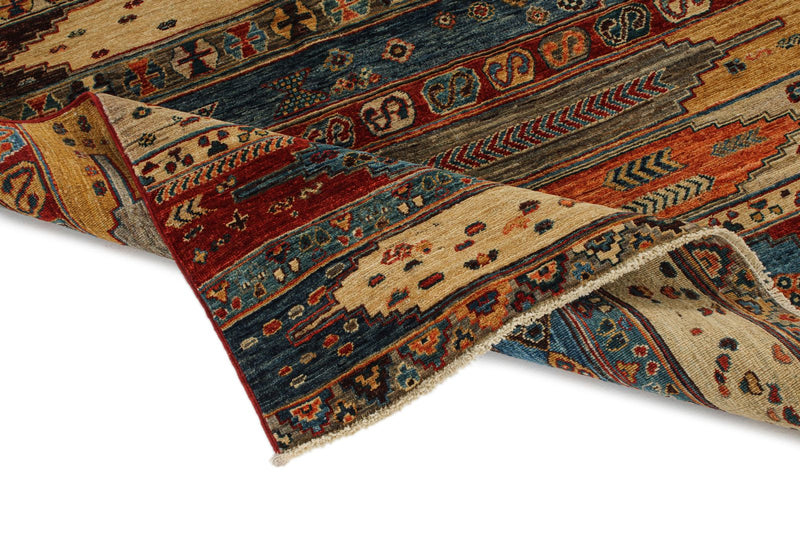 4x6 Multicolor Traditional Rug