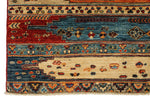 4x6 Multicolor Traditional Rug