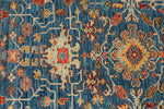 3x12 Blue and Multicolor Anatolian Traditional Runner