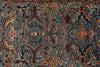 3x20 Light Blue and Multicolor Anatolian Traditional Runner