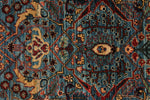 3x20 Light Blue and Multicolor Anatolian Traditional Runner