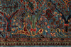 3x20 Light Blue and Multicolor Anatolian Traditional Runner