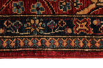 3x20 Red and Navy Anatolian Traditional Runner