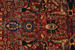 3x20 Red and Navy Anatolian Traditional Runner