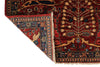 3x20 Red and Navy Anatolian Traditional Runner