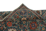 4x6 Green and Multicolor Anatolian Traditional Rug