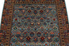 4x6 Blue and Multicolor Traditional Rug