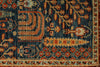 4x6 Navy and Rust Traditional Rug