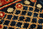 4x6 Blue and Navy Traditional Rug