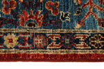 4x6 Red and Blue Traditional Rug