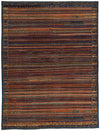 9x12 Blue and Multicolor Traditional Rug