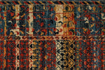 9x12 Blue and Multicolor Traditional Rug