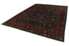 9x12 Blue and Rust Anatolian Traditional Rug