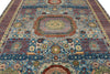 9x12 Blue and Multicolor Anatolian Traditional Rug