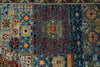 9x12 Blue and Multicolor Anatolian Traditional Rug