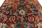 9x12 Red and Multicolor Anatolian Traditional Rug