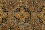 8x10 Navy and Beige Persian Rug