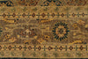 8x10 Navy and Beige Persian Rug