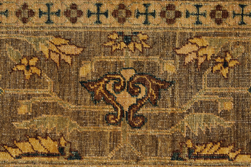 8x10 Navy and Beige Persian Rug