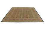 8x10 Navy and Beige Persian Rug
