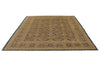 8x10 Navy and Beige Persian Rug