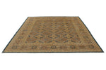 8x10 Navy and Beige Persian Rug