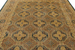 8x10 Navy and Beige Persian Rug