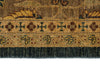 8x10 Navy and Beige Persian Rug