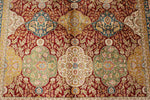 6x8 Multicolor Turkish Silk Rug