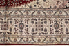 9x12 Red and Ivory Turkish Silk Rug