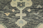 3x15 Gray and Beige Turkish Oushak Runner