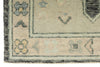 3x15 Gray and Beige Turkish Oushak Runner