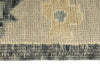 3x15 Gray and Beige Turkish Oushak Runner