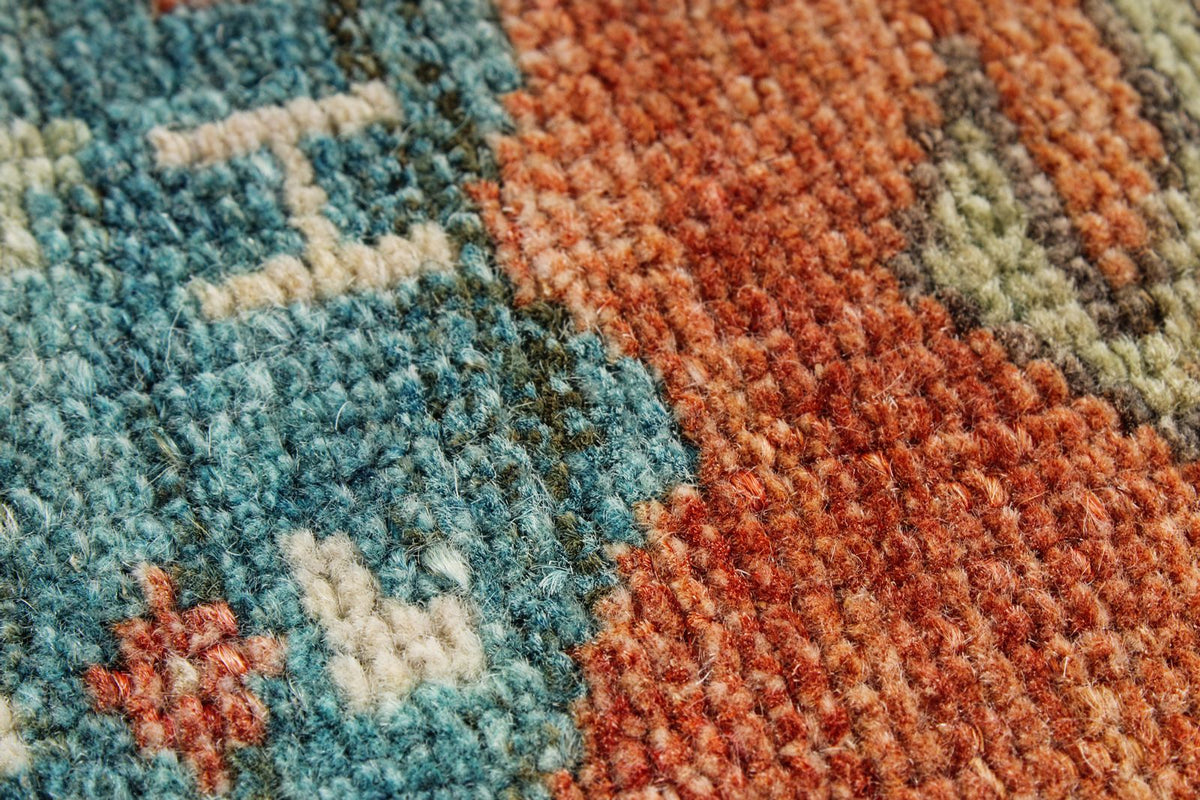 2x3 Multicolor Turkish Tribal Rug