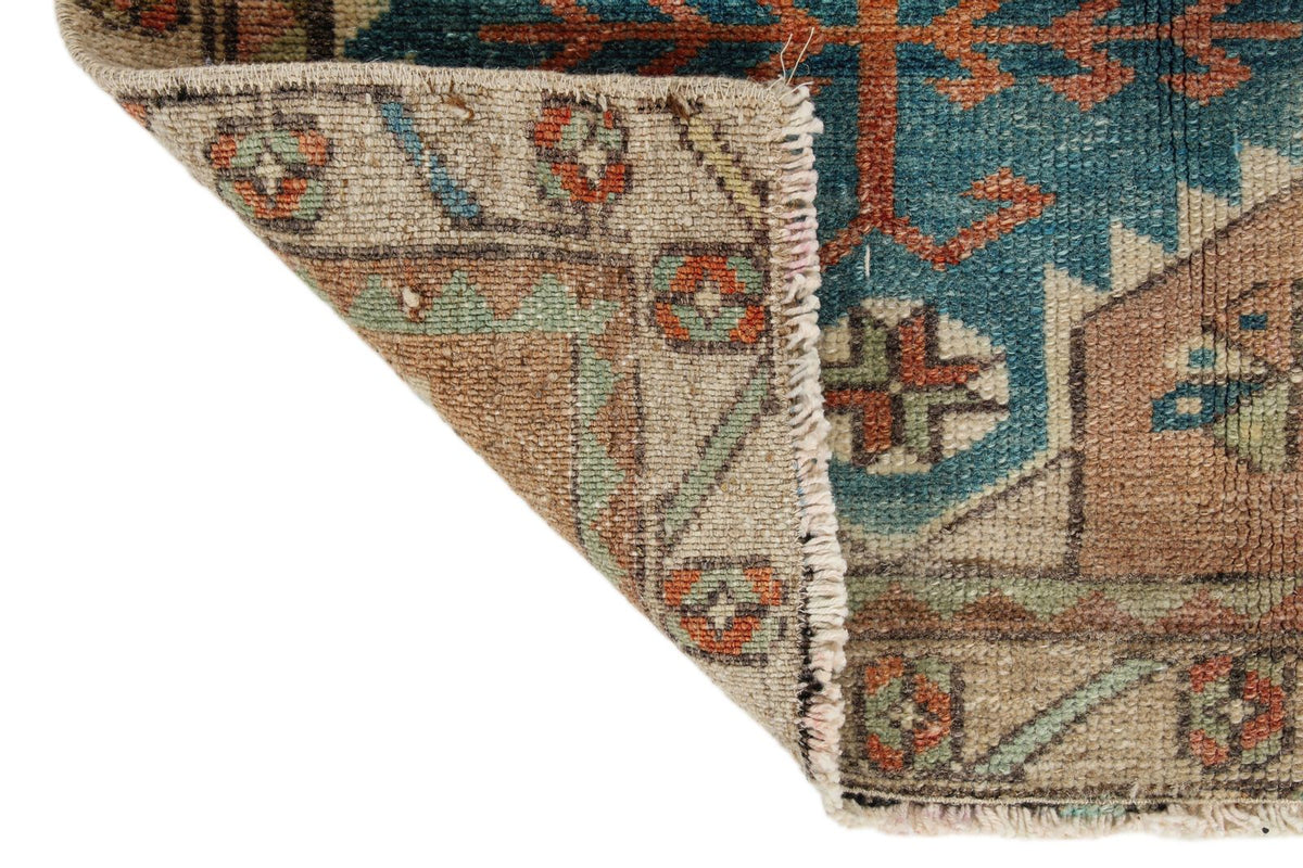 2x3 Multicolor Turkish Tribal Rug