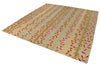 11x12 Camel and Multicolor Modern Contemporary Rug