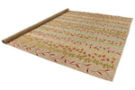 11x12 Camel and Multicolor Modern Contemporary Rug