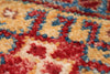 8x11 Multicolor and Red Tribal Rug