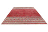 9x13 Red and Multicolor Tribal Rug