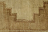 6x12 Ivory and Brown Anatolian Tribal Rug