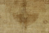 6x12 Ivory and Brown Anatolian Tribal Rug