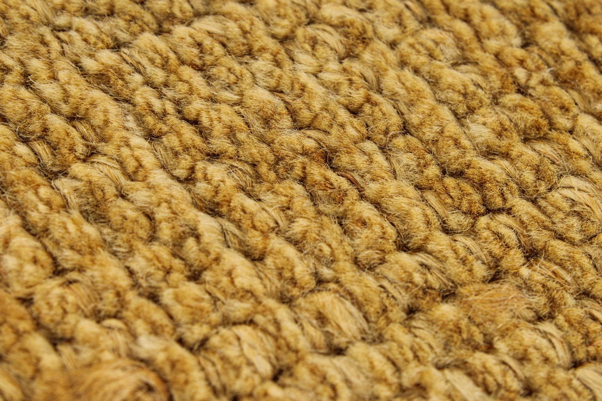 7x15 Ivory and Brown Turkish Tribal Runner